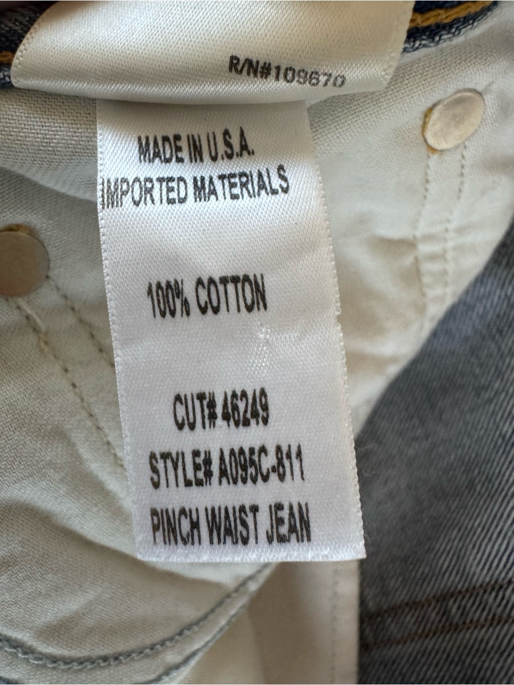 AGOLDE Pinch Waist Light Straight Leg Jeans - Picture 4 of 4